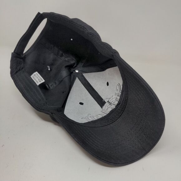 Sinclair International Men's Strapback Hat Black Adjustable Embroidered Logo - Picture 8 of 10